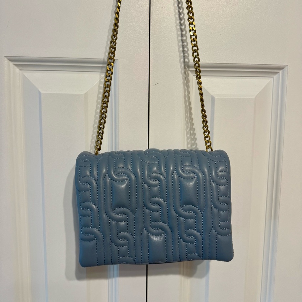 Zara light blue quilted bag - Picture 2 of 7
